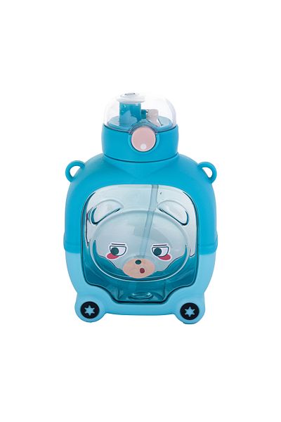 Relaxion Teddy Bear Trolley Sports Water Bottle (1000 ml)