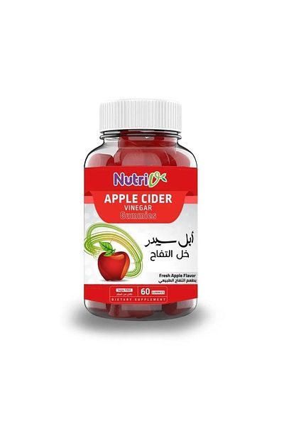 Apple Apple Cider, Dietary Supplement, Weight Loss, Natural Apple Cider Vinegar Flavor, 60 Tablets