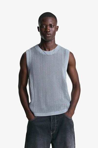 Bershka Yıkama efektli yelek