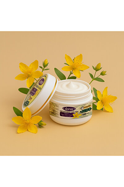 KOREN Sarı Kantaron Yağlı Yoğun Nemlendirici ve Onarıcı Krem 150 ml