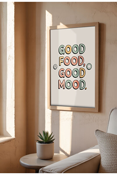 21mxm Kitchen Wall Poster, Funny Cooking Quotes, Digital Canvas Print, Frameless Home Art