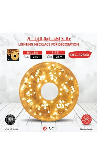DLC Lighting Necklace For Decoration 25M