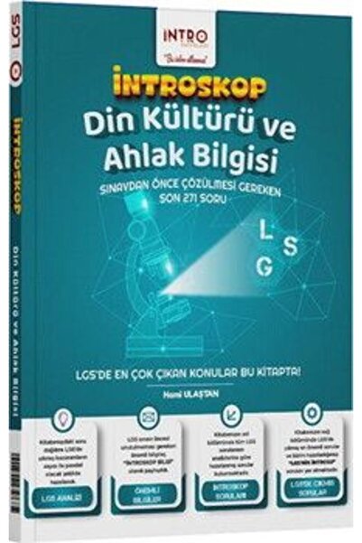 İntro Yayınları İntro Yayınları 8. Sınıf LGS Din Kültürü ve Ahlak Bilgisi İnt...