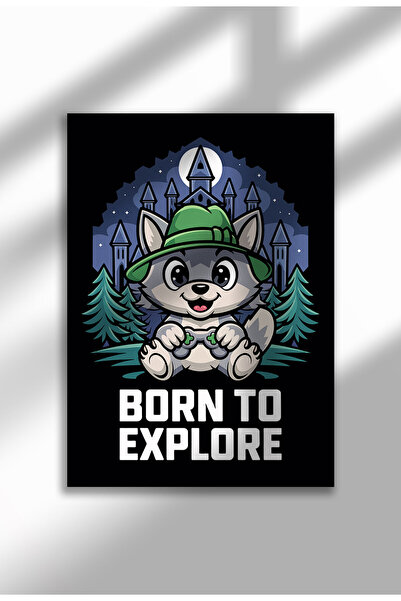 21mxm Αφίσα με Χαριτωμένα & Αστεία Ζώα, Ψηφιακή Εκτύπωση σε Ύφασμα, Τέχνη Τοί...