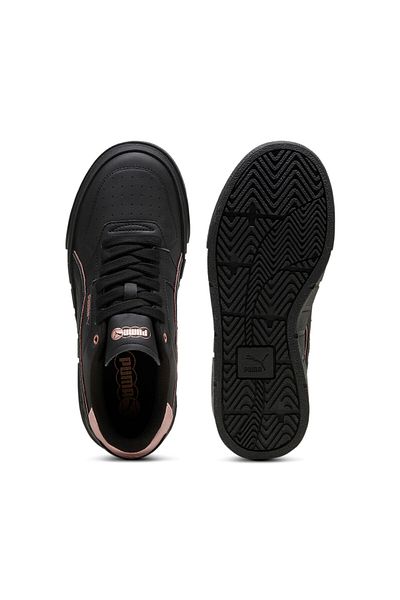 Puma Womens Cali Court Metallic Sneakers - Black