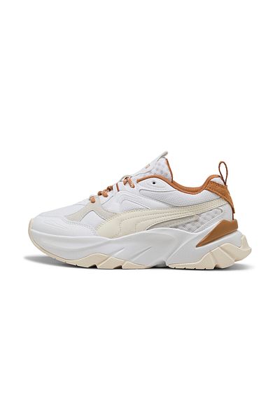 Puma Womens Sophyr Sneakers - White Brown