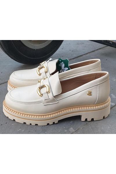Venüs 2411531Y Women's Genuine Leather Thick Soled Loafer Casual Shoes