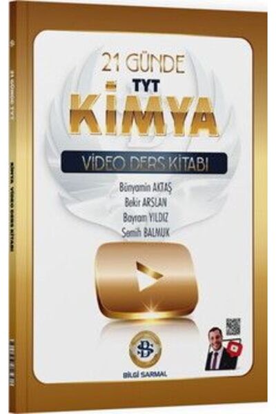 Bilgi Sarmal Yayınları Bilgi Sarmal TYT Kimya 21 Günde Video Ders Kitabı