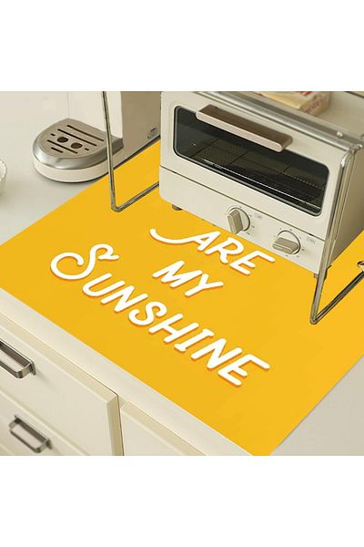 uygun dekor Sunshine Written Κάλυμμα πλυντηρίου και στεγνωτηρίου Συρτάρι Προστασία ψυγείου Πλενόμενο κάλυμμα
