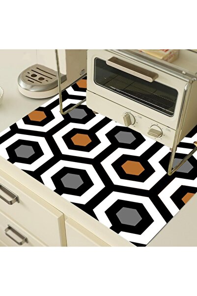Generic Brand Geometric Washing and Dryer Cover Drawer Refrigerator Protectio...