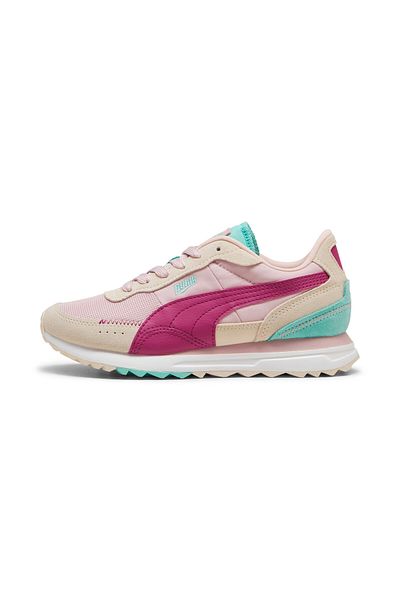 Puma Mens Road Rider Suede Sneakers - Pink