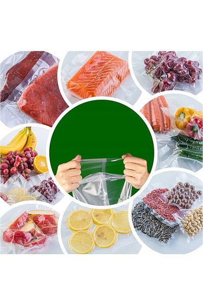 DexXer Embossed Vacuum Bags, For Food Vacuum Sealer, 1 Roll, 15cm X 6m, Reusable, Durable, Sous Vide