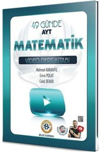 Bilgi Sarmal Yayınları Bilgi Sarmal AYT Matematik 49 Günde Video Ders Kitabı