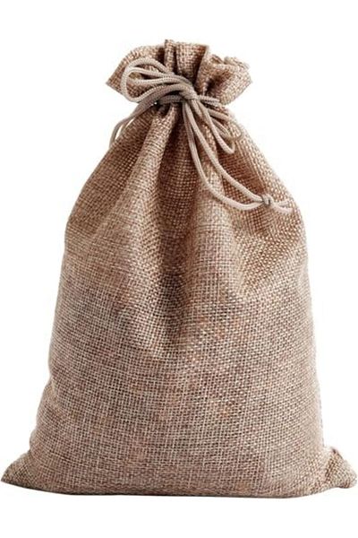 Generic REDDOTGIFT® Pack of 12 Burlap Pouch, Drawstring Gift Bags, Hessian Jute Bags Used for Gift Packing,