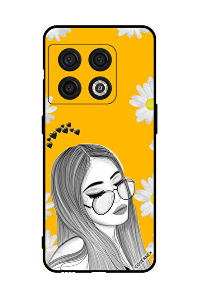 Covernex غطاء حماية لهاتف OnePlus 10 Pro - فتاة تحب خيالات النظارات