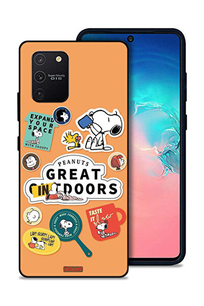 Tolwak غطاء حماية لهاتف سامسونج جالكسي S10 لايت - ملصقات الفول السوداني