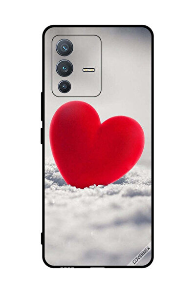 Covernex غطاء حماية لهاتف فيفو V23 برو - قلب أحمر جميل
