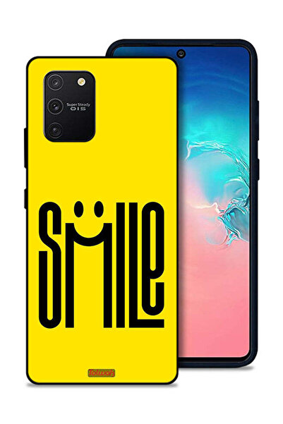 Tolwak غطاء حماية لهاتف سامسونج جالكسي S10 لايت برسومات ابتسامة