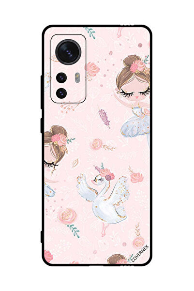 Covernex غطاء حماية لهاتف شاومي 12 دوللي فتاة وزهور