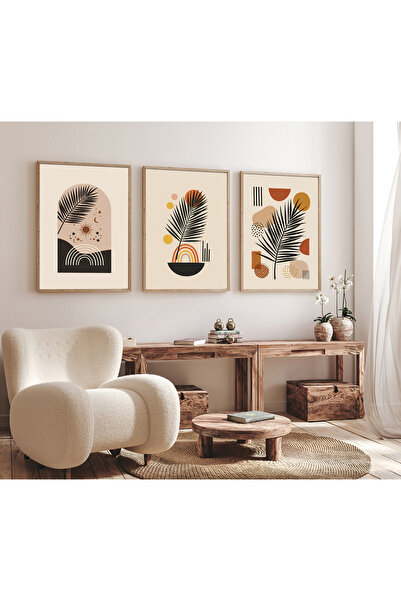 alphobitasarım Tasarım bohem tablo - Üçlü tablo