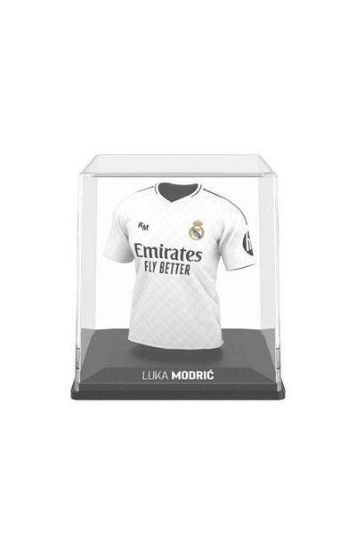 Splink Real Madrid Luka Modric Home Jersey Display Case, Official Licensed Collectible, 2024/25