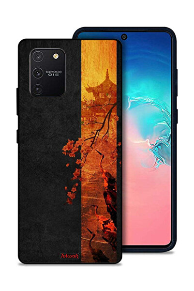 Tolwak غطاء حماية لهاتف Samsung Galaxy S10 Lite بألوان الخريف الفنية