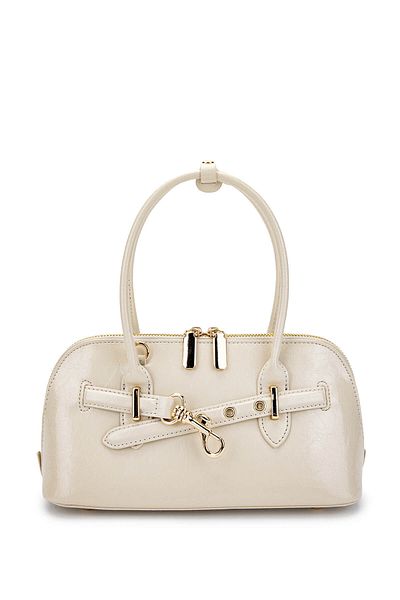 Tamer Tanca Women's Vegan Beige Shoulder Bag