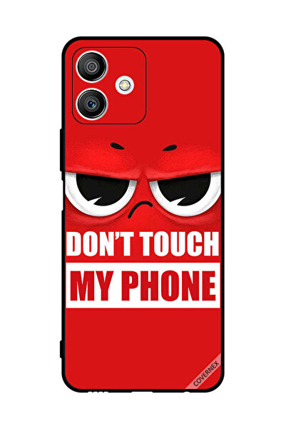 Covernex غطاء حماية لهاتف Honor Play6T Pro - لا تلمس هاتفي - أحمر