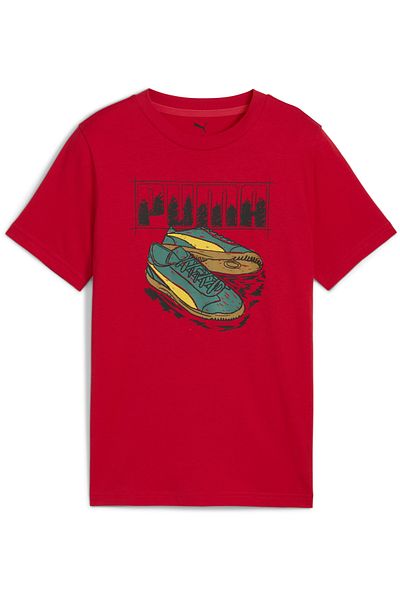 Puma Graphic Sneaker Tee Youth