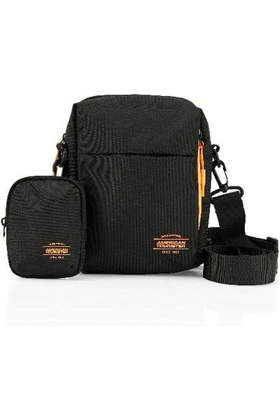 American Tourister Orbit Crossbody Bag As Rigel - Black - 1 Years Global Warranty