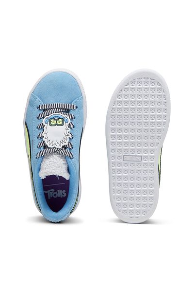 Puma TROLLS Kids Unisex Suede Sneakers - Blue
