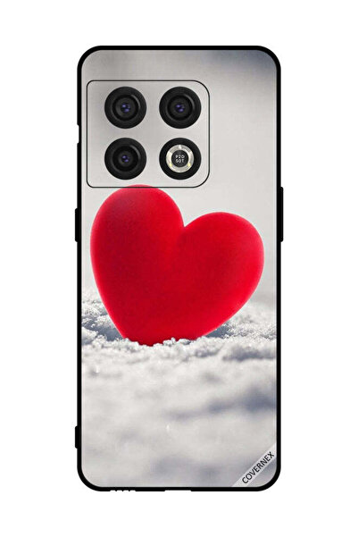 Covernex غطاء حماية لهاتف OnePlus 10 Pro بتصميم قلب أحمر جميل