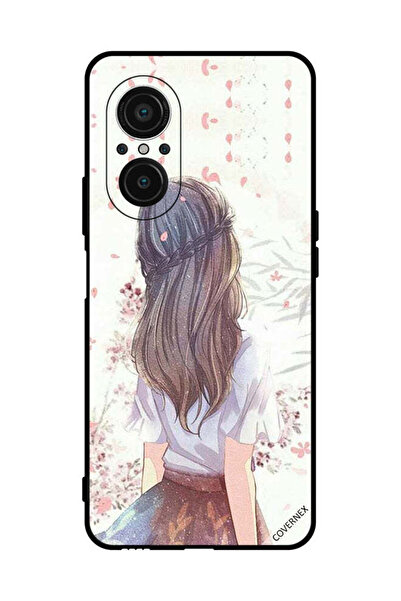 Covernex غطاء حماية لهاتف هواوي نوفا 9 SE 5G فتاة لطيفة في تفكير عميق