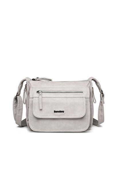 BARCELONA 21K حقيبة نسائية من الجلد المغسول مع حزام ماسنجر 21-K برشلونة 1934