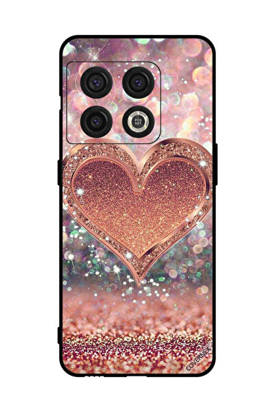 Covernex غطاء حماية لهاتف OnePlus 10 Pro - قلب ذهبي لامع