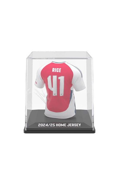 Splink Splink Arsenal Declan Rice Home Jersey Display Case, Official Licensed Collectible, 2024/2025