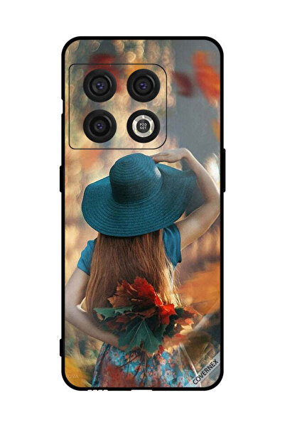 Covernex غطاء حماية لهاتف OnePlus 10 Pro، فتاة قبعة تخفي أوراق الحب