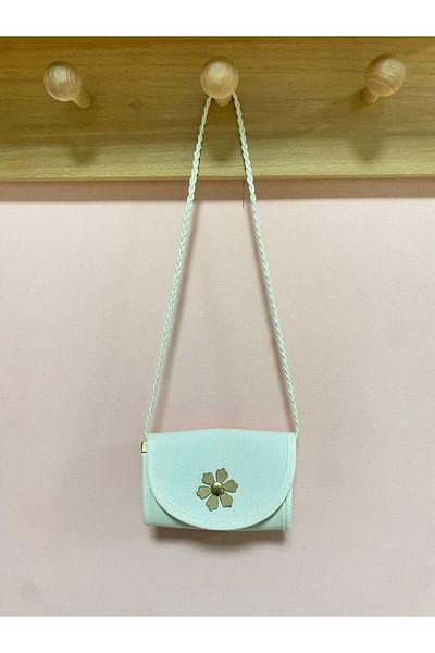 Cherrys Bebek Girl's Bag with Knitted Handle