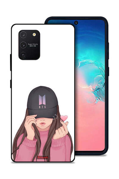 Tolwak غطاء حماية لهاتف سامسونج جالكسي S10 لايت، فتاة تلتقط الصور