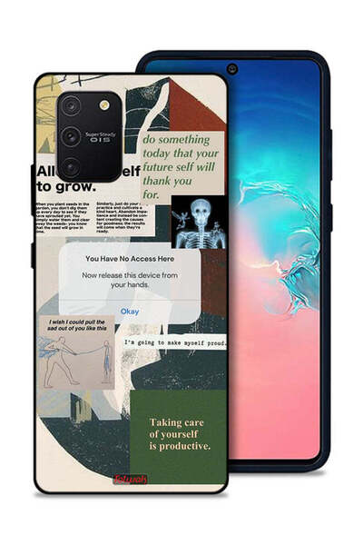 Tolwak غطاء حماية لهاتف Samsung Galaxy S10 Lite اسمح لنفسك بالنمو