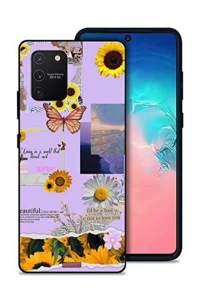 Tolwak غطاء حماية لهاتف Samsung Galaxy S10 Lite بملصقات عباد الشمس الجميلة