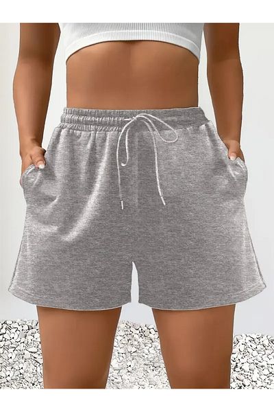 NURVES Women's Comfortable Shorts Gray