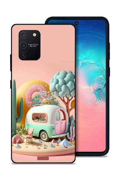 Tolwak غطاء حماية من شركة سامسونج جالكسي S10 لايت بتصميم سينرسي آرت