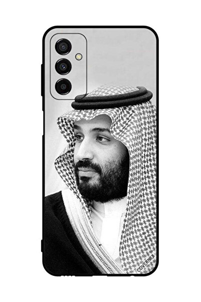 Covernex غطاء حماية لهاتف سامسونج جالاكسي F23 صورة محمد بن سلمان بالأبيض والأسود