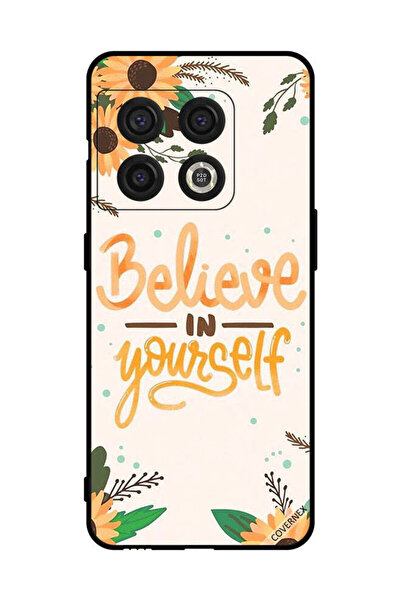 Covernex غطاء حماية لهاتف OnePlus 10 Pro - ثق بنفسك - زهور الشمس