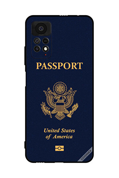 Covernex غطاء حماية لهاتف شاومي ريدمي نوت 11 برو 5G، جواز سفر أمريكي