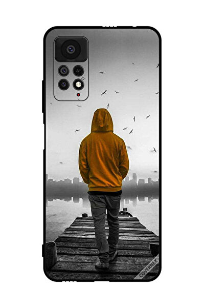 Covernex غطاء حماية لهاتف شاومي ريدمي نوت 11 برو 5G - فتى حزين يمشي