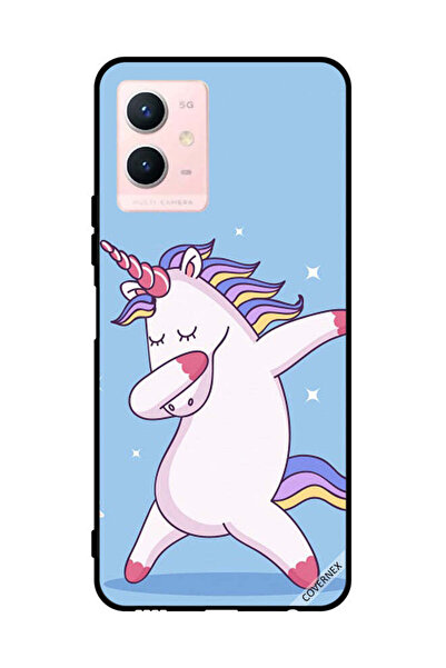 Covernex غطاء حماية لهاتف فيفو Y33s 5G يونيكورن داب بلو