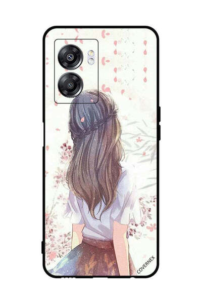 Covernex غطاء حماية لهاتف Oppo A57، فتاة لطيفة في تفكير عميق
