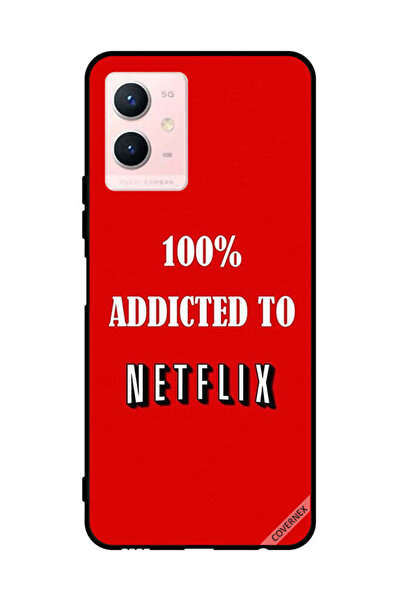 Covernex غطاء حماية لهاتف vivo Y33s 5G مدمن على Netflix بنسبة 100%